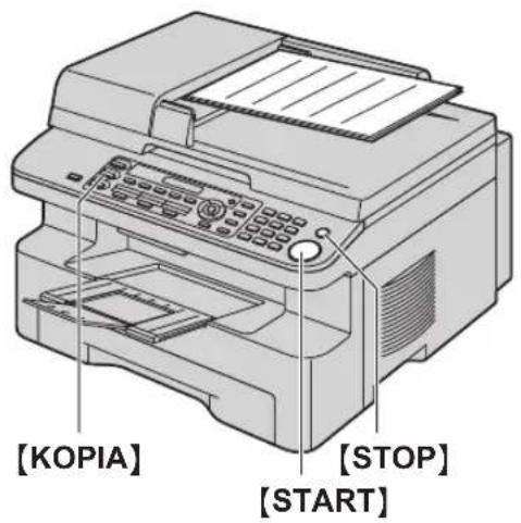 PANASONIC KX-MB263PD - Używanie automatycznego podajnika dokumentów (tylko model KX-MB773/KX-MB783) - 1