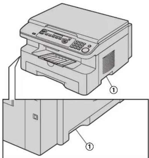 PANASONIC KX-MB263PD - Instalacja i przenoszenie - 7