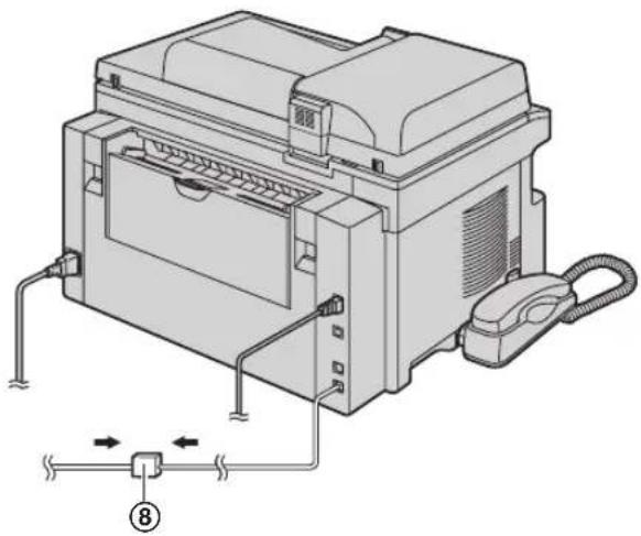 PANASONIC KX-MB263PD - Uwaga: - 1