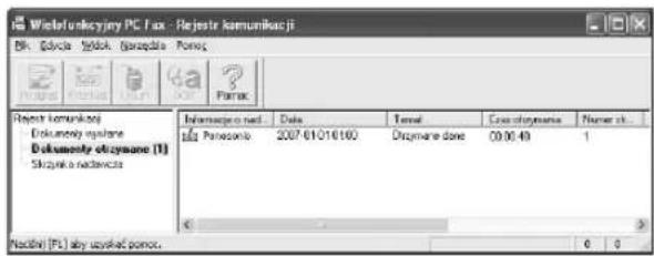 Wielte ulnicyjiny PC Fax - Rejeste komunikac is Dik: Góvica Yók. Narzajda Pomo: Pomoc Reješ komunikac Dokumenty oblyssane (1) Skrzejka načenice Information not: Data Tonal Cnase oblyssane Numer sk... 123 Parnecchio 2007-01-01/00 Disgware done 00:00:49 1 Nacchini (PL) aby uzykred pomo. 6 0