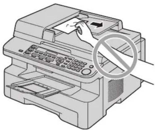 PANASONIC KX-MB263PD - Ostrzeżenie: - 1