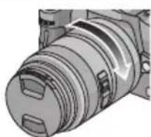 PANASONIC Lumix H-FS0452 - Dołączanie/odłączanie obiektywu - 2