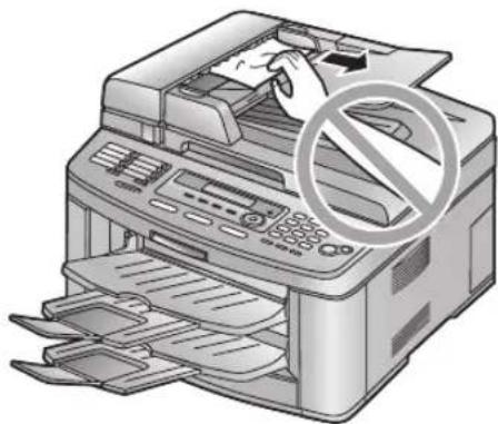 PANASONIC KX-FLB813 - Ostrzeżenie: - 1