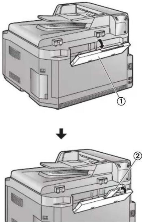 PANASONIC KX-FLB813 - Używanie podajnika ręcznego - 1