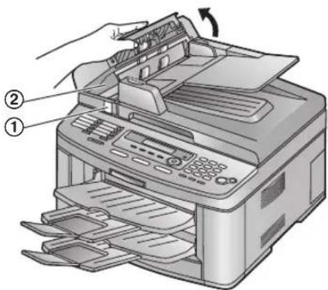 PANASONIC KX-FLB813 - Czyszczenie rolek podajnika dokumentów - 2