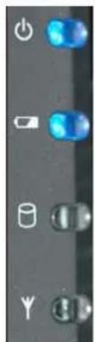 Motion Computing LE1600TC - Battery Status LEDs - 3