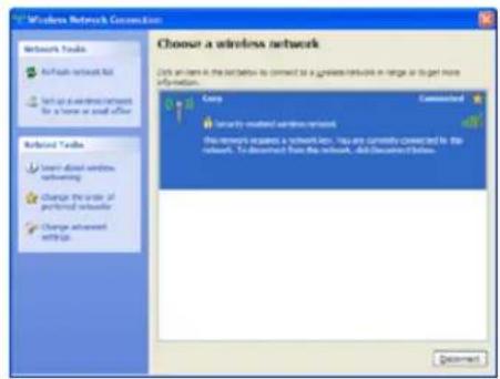 Windows Network Connection Network Tools Airfaia network kit Setup installation network for a home or cloud offer Ratford Taside User direct wireless networking Change the order of preferred wireless Change advanced attacks Choose a wireless network Can an item in the bottom to connect to a gateway network in remote or to get more information. Comp Connected Security-mated wireless network the remote relates a network. You are currently connected to the network. To download from the remote, did download before. Cancel