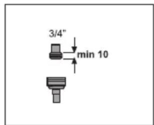 BEKO DIN28432 - Dozwolona temperatura wody: do 25°C - 2
