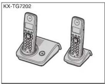 PANASONIC KX-TG7200PD - Kontakt: - 1