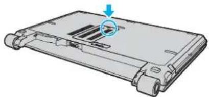SONY Vaio VGN-TZ1RXN - Wymiana modułu pamięci - 1