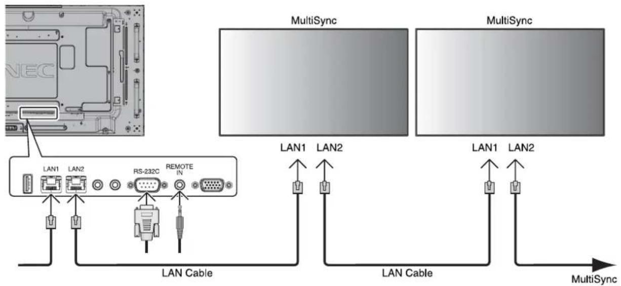 NEC MultiSync X464UNS-2 - Connection - 1