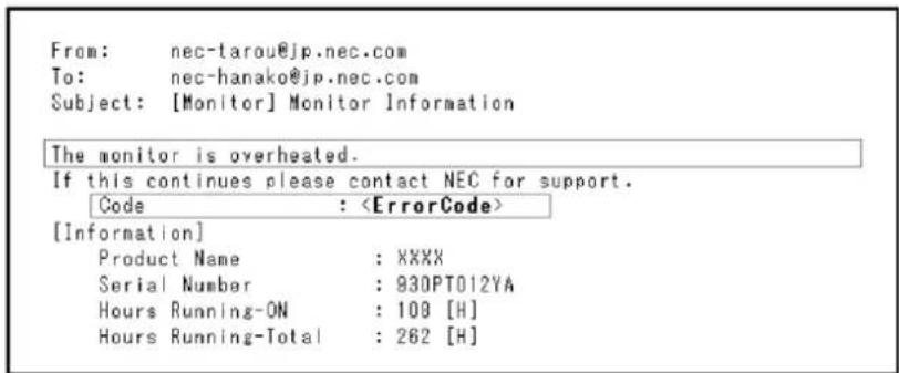 NEC MultiSync X464UNS-2 - Mail Setting - 2
