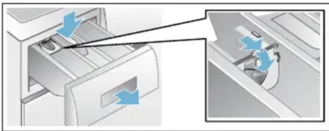 SIEMENS WM14T46EPL - Dozownik środków piorących w płynie - 1