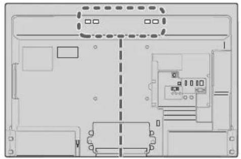 MITSUBISHI LCD-A40XS1000 - 壁や柱などの安定した場所への固定 - 1