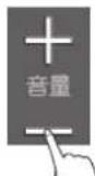 MITSUBISHI LCD-A40XS1000 - 音量を調節する - 1