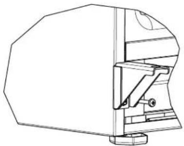 U-Line CLR1215W-00B - Install bottom hinge: - 1
