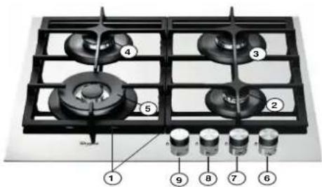 WHIRLPOOL ACT 6465/S - PODŁĄCZENIE GAZOWE - 2