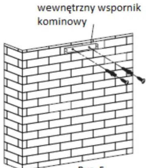 wewnętrzny wspornik kominowy Fig. 5