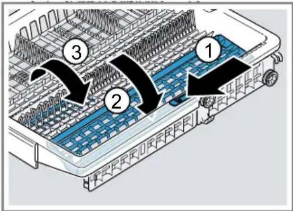 BOSCH Serie 4 SPS46II05E - Modyfikacja szuflady na sztućce ^1 - 1