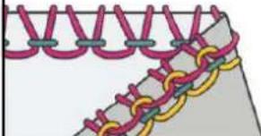 Łucznik Overlock 820D-5 - Prowadnik do obszywania - 11
