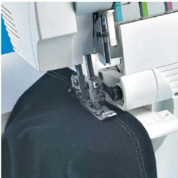 Łucznik Overlock 820D-5 - Dla ściegu drabinkowego: - 5