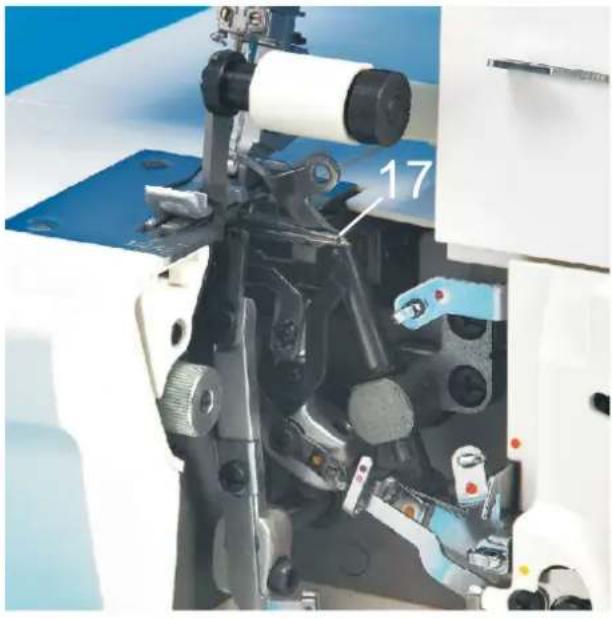 Łucznik Overlock 820D-5 - Nawlekanie/górny chwytacz owerloka - 3
