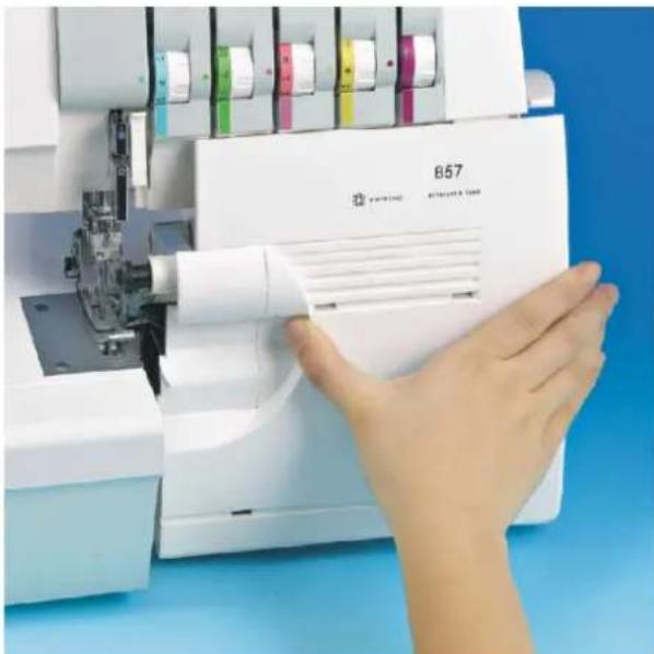 Łucznik Overlock 820D-5 - Pojemnik na ścinki - 2
