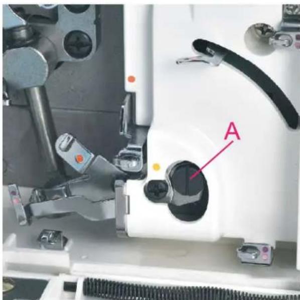 Łucznik Overlock 820D-5 - Dla ściegu drabinkowego oraz dwunitkowego łańcuszkowego: - 1
