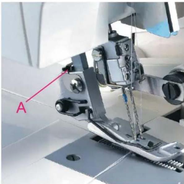 Łucznik Overlock 820D-5 - Dla ściegu drabinkowego: - 7