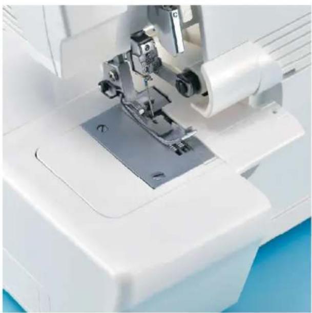 Łucznik Overlock 820D-5 - Dla ściegu drabinkowego oraz dwunitkowego łańcuszkowego: - 1