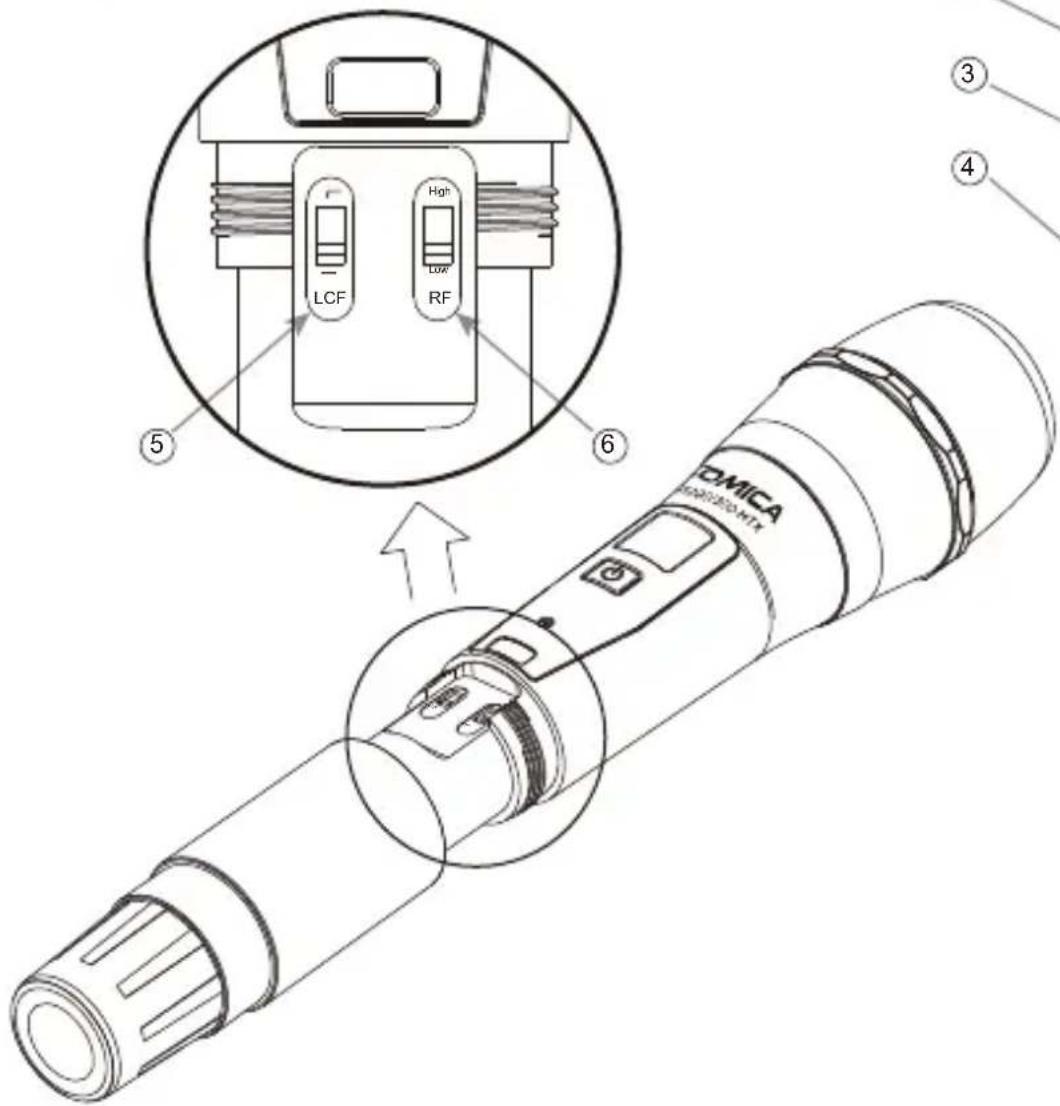 Comica CVM-WM200C - 手持发射器 - 1