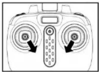 Syma X5UW - Włączanie drona - 2