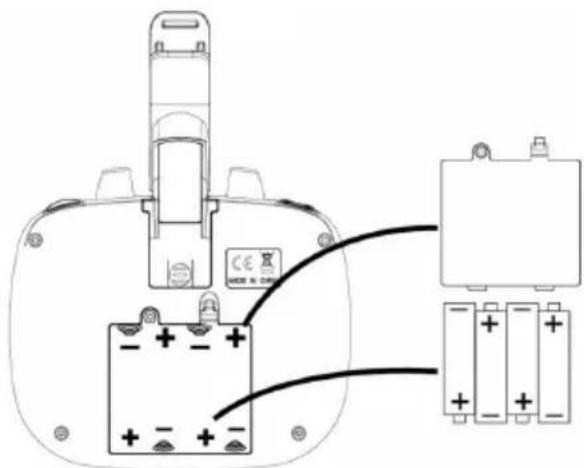 Syma X5UW - Montaż baterii w nadajniku - 1