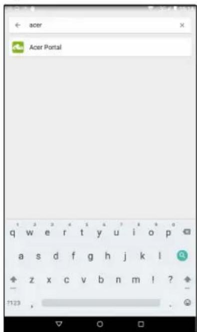 ACER Talk 7 - The onscreen keyboard - 1