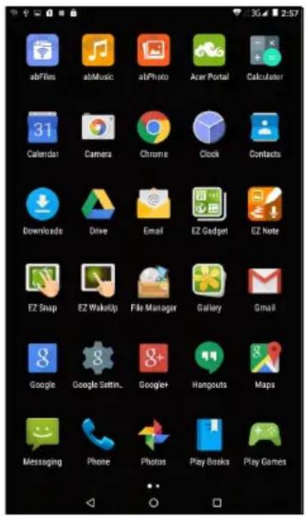 ACER Talk 7 - The Application menu - 1