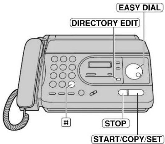 PANASONIC KX-FT33HK - 刪除旋轉電話簿 - 2
