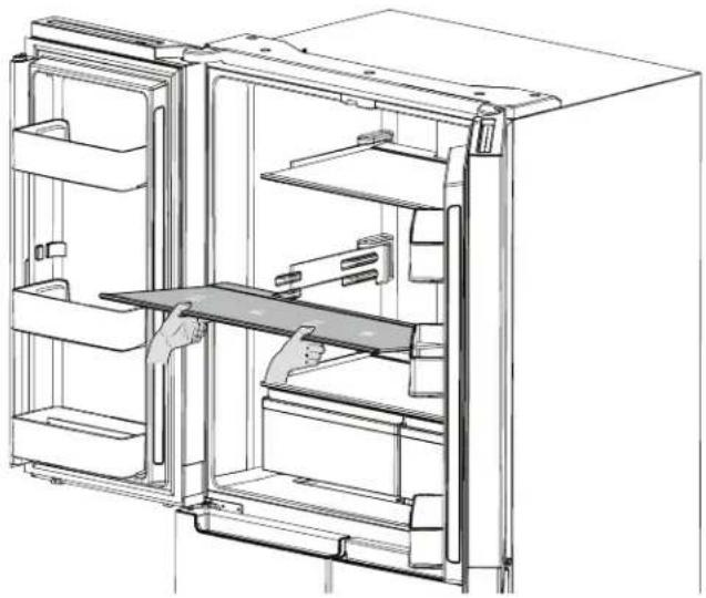 HOTPOINT HAQ9 E1L - Regolazione altezza ripiano - 2