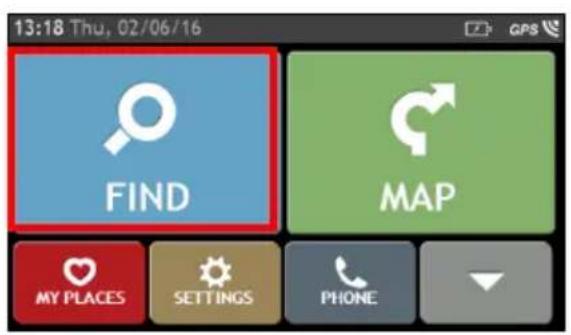 13:18 Thu, 02/06/16 FIND MAP MY PLACES SETTINGS PHONE