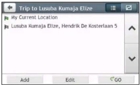 Trip to Lusuba Kumaja Elize My Current Location Lusuba Kumaja Elize, Hendrik De Kosterlaan 5 Add Edit GO