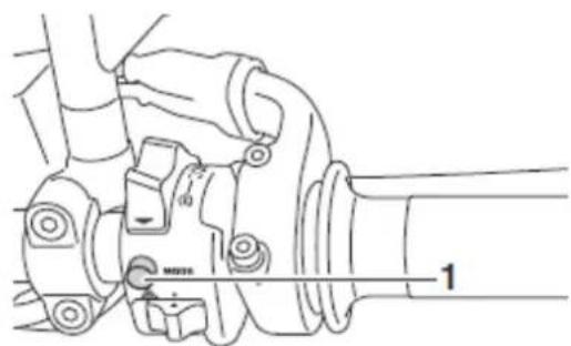 YAMAHA MT09 (2013) - Tryb D-mode (tryb jazdy) - 1