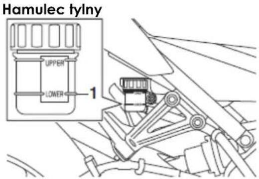 YAMAHA MT09 (2013) - Hamulec przedni - 2