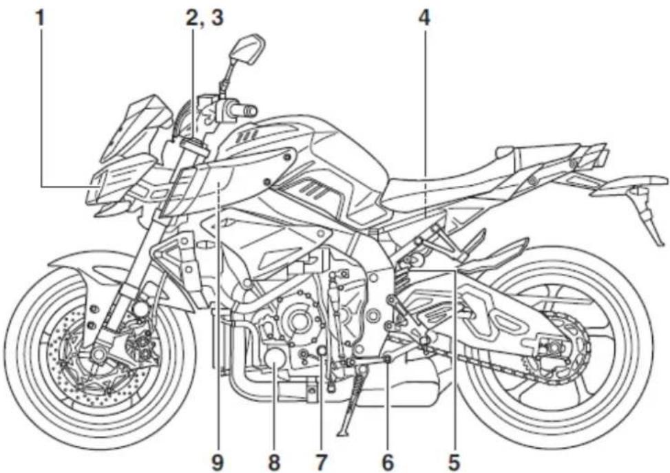 YAMAHA MT10 SP (2018) - Widok z lewej strony - 1