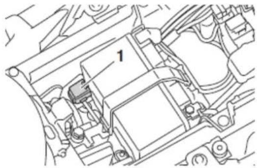 YAMAHA MT10 SP (2018) - Złącze diagnostyczne - 1
