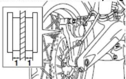 YAMAHA XT1200ZE (2018) - Klocki hamulcowe koła tylnego - 1