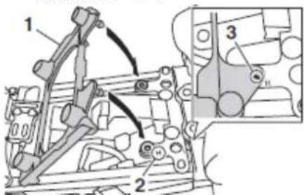 YAMAHA XT1200ZE (2018) - Aby zmienić wysokość siedziska kierowcy do pozycji dolnej - 5