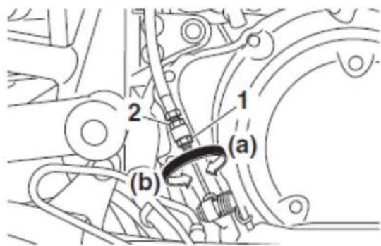 YAMAHA SCR950 (2018) - Regulacja luzu dźwigni sprzęgła - 2