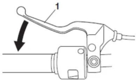 YAMAHA SCR950 (2018) - Dźwignia sprzęgła - 1
