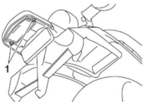 YAMAHA SCR950 (2018) - Wymiana żarówki oświetlenia tablicy rejestracyjnej - 1