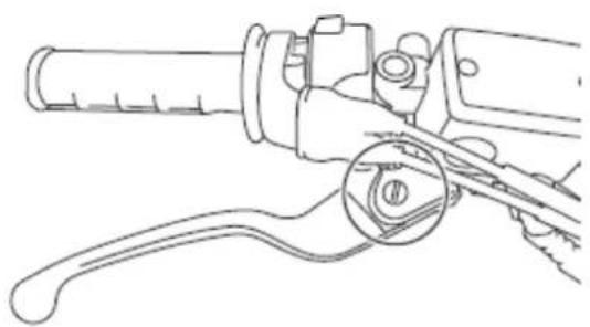 YAMAHA SCR950 (2018) - Sprawdzenie i smarowanie dźwigni hamulca i dźwigni sprzęgła - 1