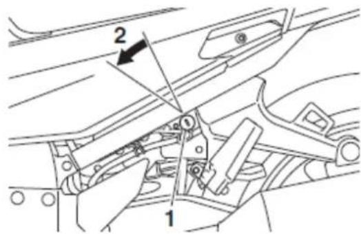 YAMAHA FJR1300AS (2017) - Siedzisko pasażera - 1